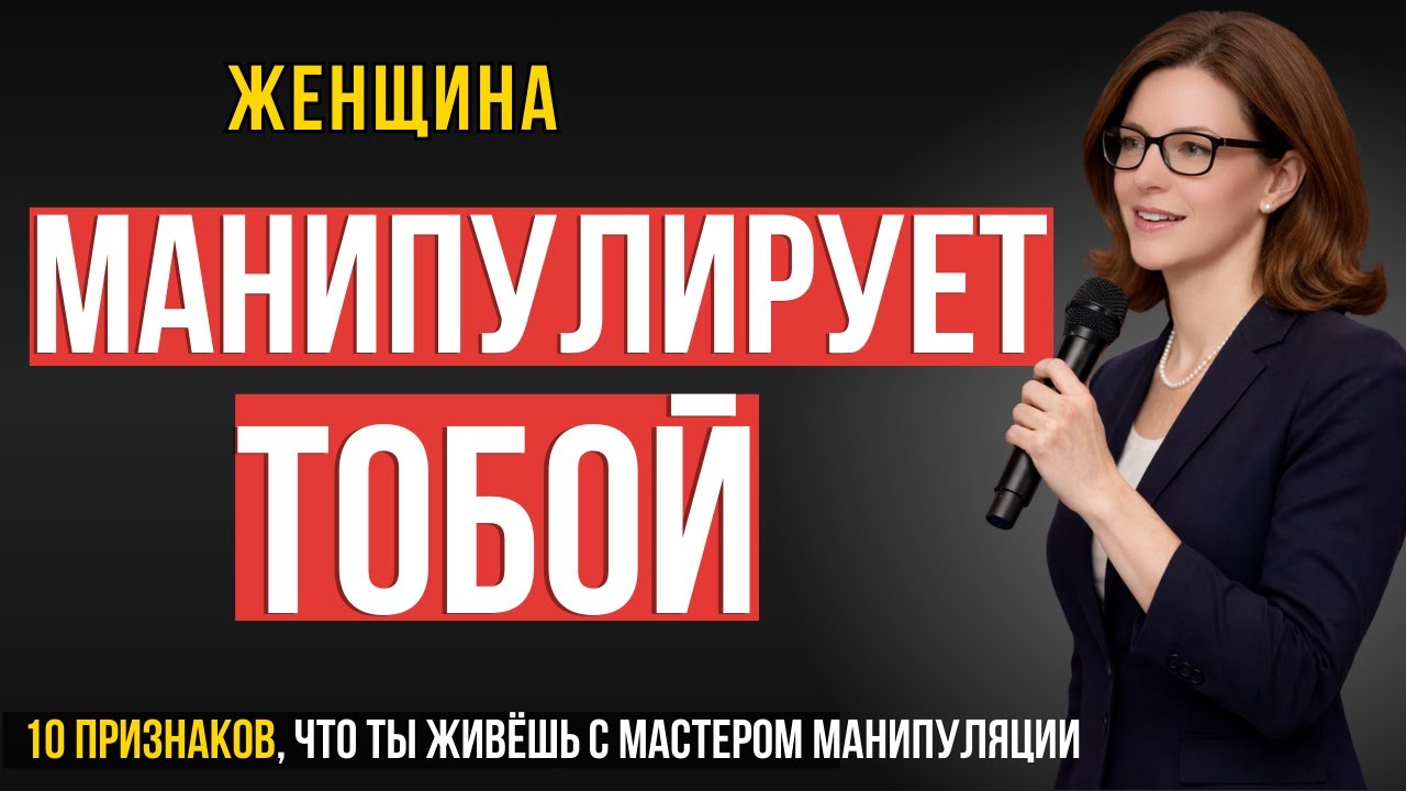ОТ МУЖЧИН ЭТО СКРЫВАЮТ! 10 Жестоких Признаков, что Она Манипулирует Тобой (и ты даже не замечаешь)