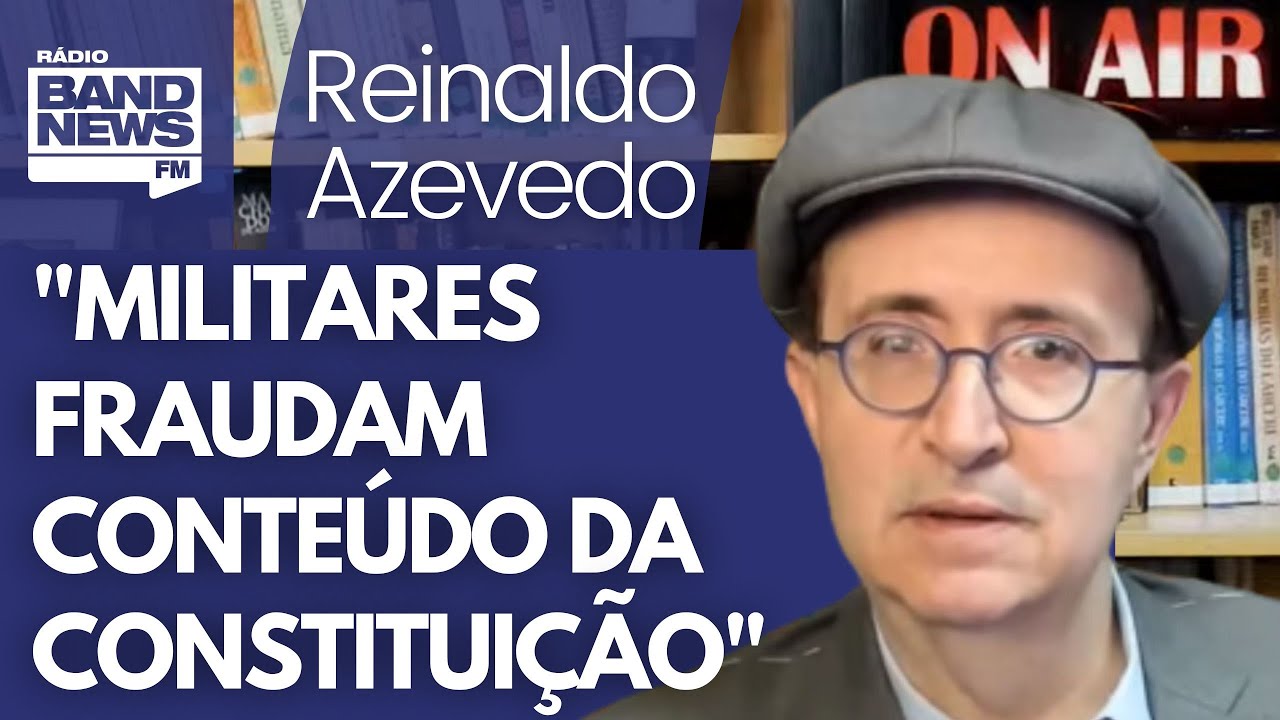 Reinaldo: Fazendo picadinho da nota estúpida e errada dos militares