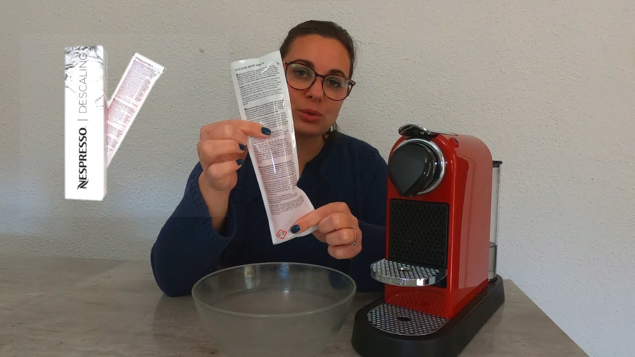TUTO DETARTRAGE de la cafetière NESPRESSO CITIZ