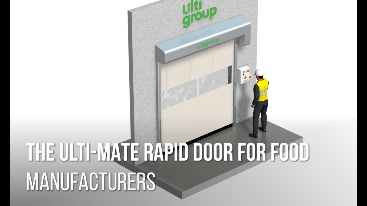 The Ulti Roll Food High Speed Door