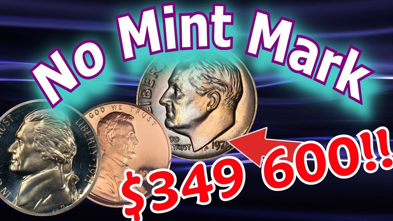 Rare Proof Coins Worth Money - No Mint Mark Coin Varieties