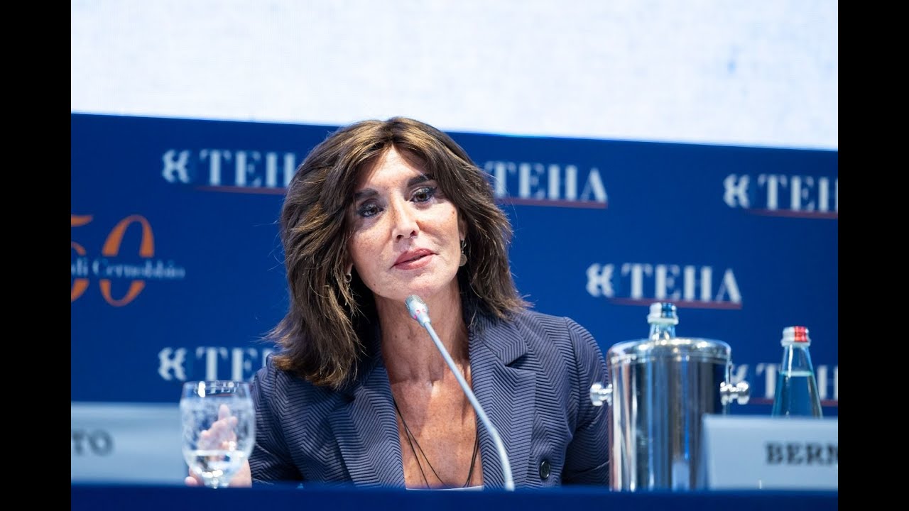 Anna Maria Bernini al 50° Forum TEHA di Cernobbio
