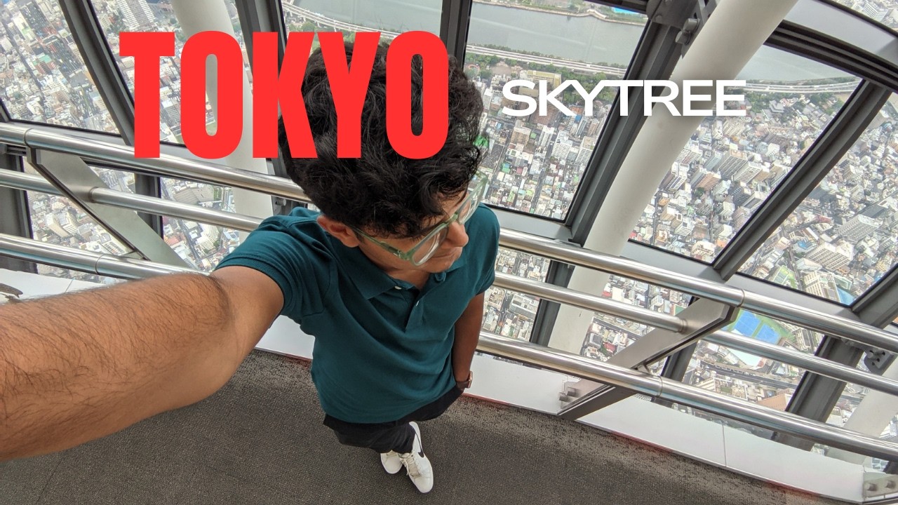 Visiting Tokyo's top most point 🇯🇵