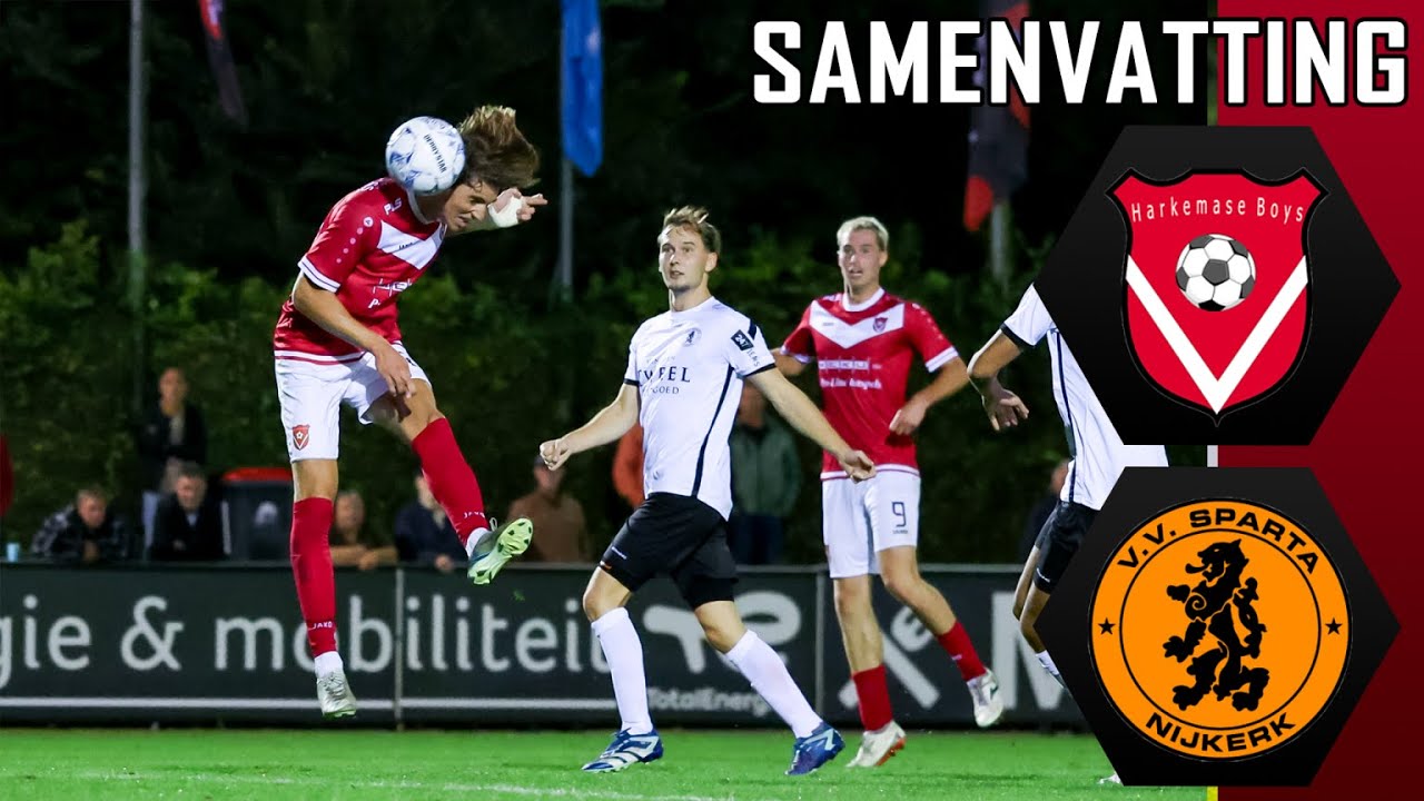 Harkemase Boys - Sparta Nijkerk ('25/'26, beker)