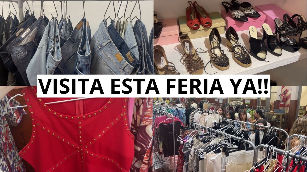 TENES QUE VISITAR ESTA FERIA, MAÑANA ULTIMO DIA, TODO AL 50%. APROVECHA ESTA FERIA ANTES QUE CIERRE