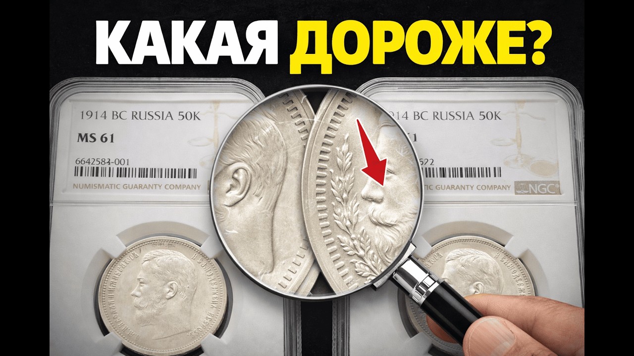 Разновидности 50 копеек 1914: какая ценнее?