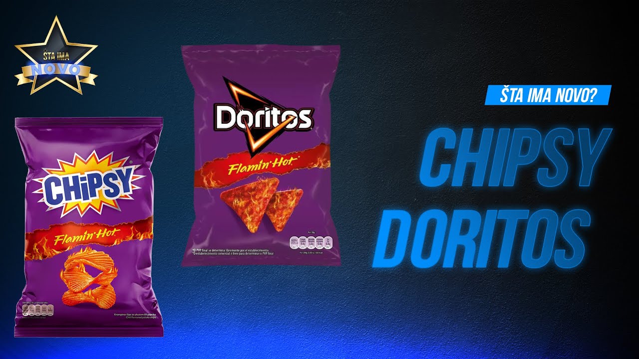 Probamo Chipsy i Doritos FLAMIN HOT ⭐