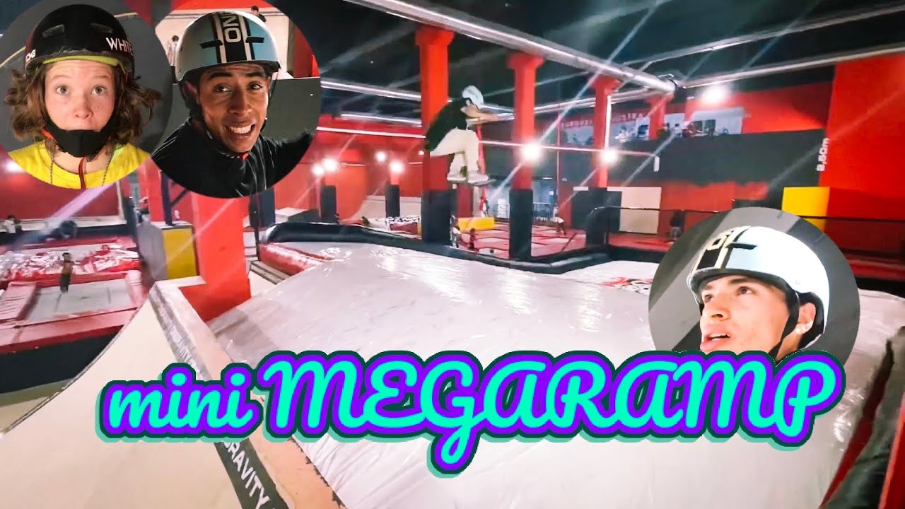 Primera vez mini MEGARAMP! con gabri Salazar y Christian Estrada! -Justin David Vlogs