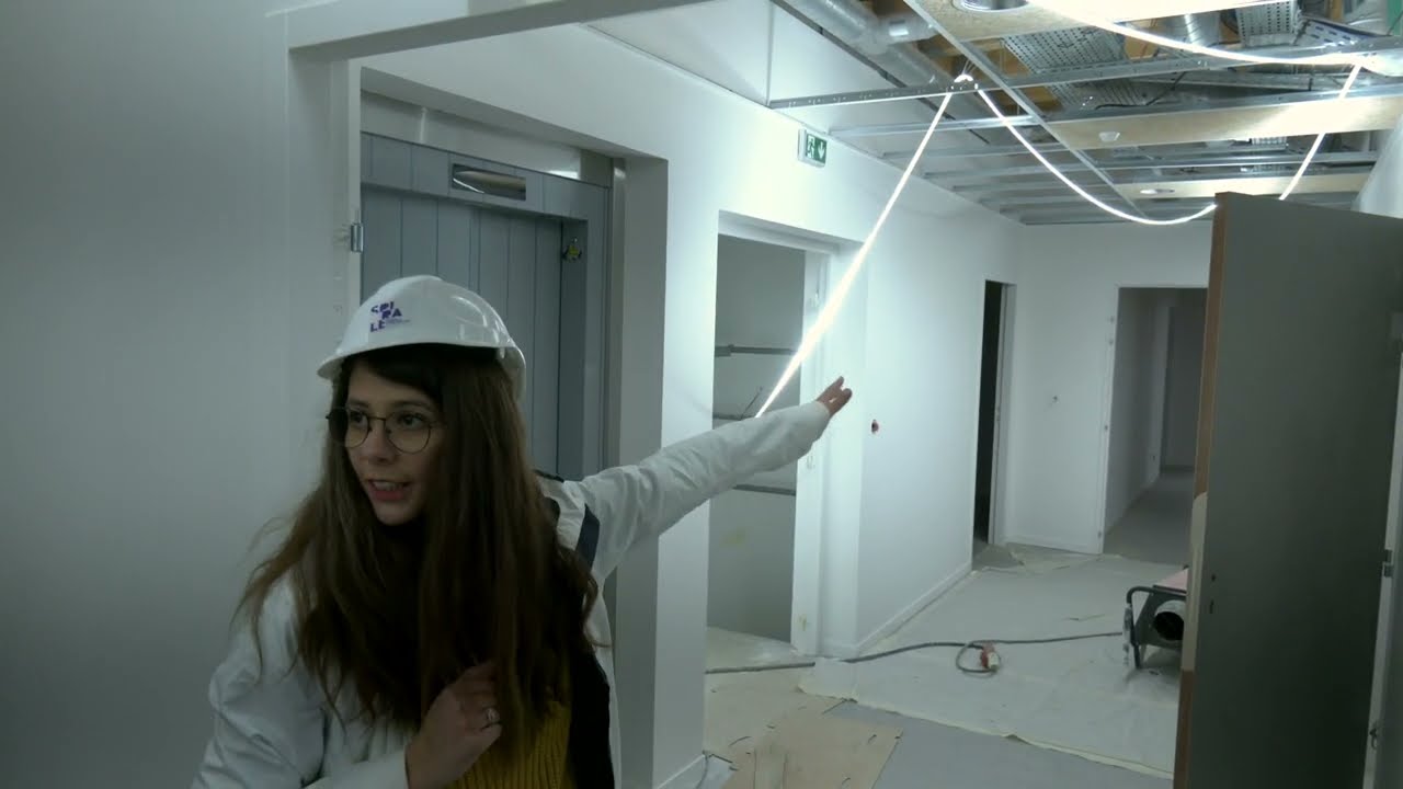 Fin de chantier pour le futur bâtiment d'hyperfréquence et photonique