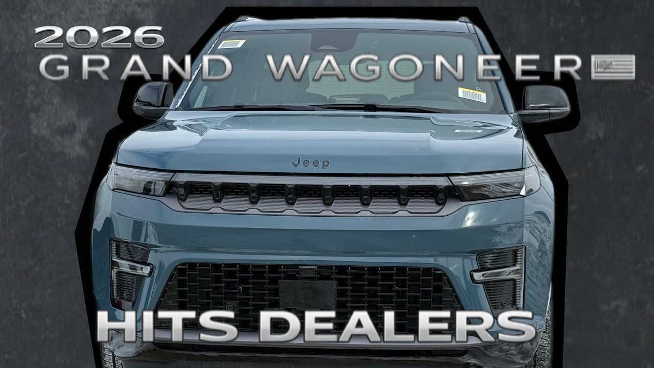 2026 Jeep® Grand Wagoneer Hits Dealer Showroom
