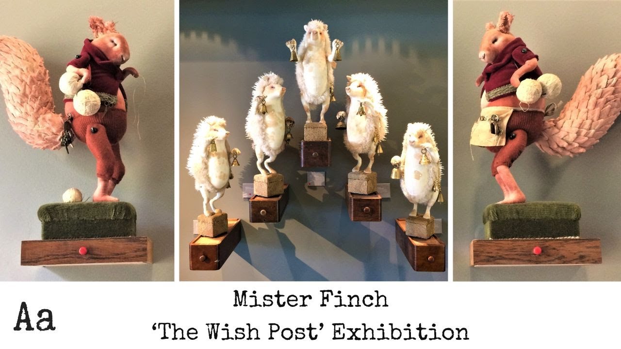 'Stunning Embroidery Exhibitions' (No: 4) | Mister Finch | 'The Wish Post' Exhibition