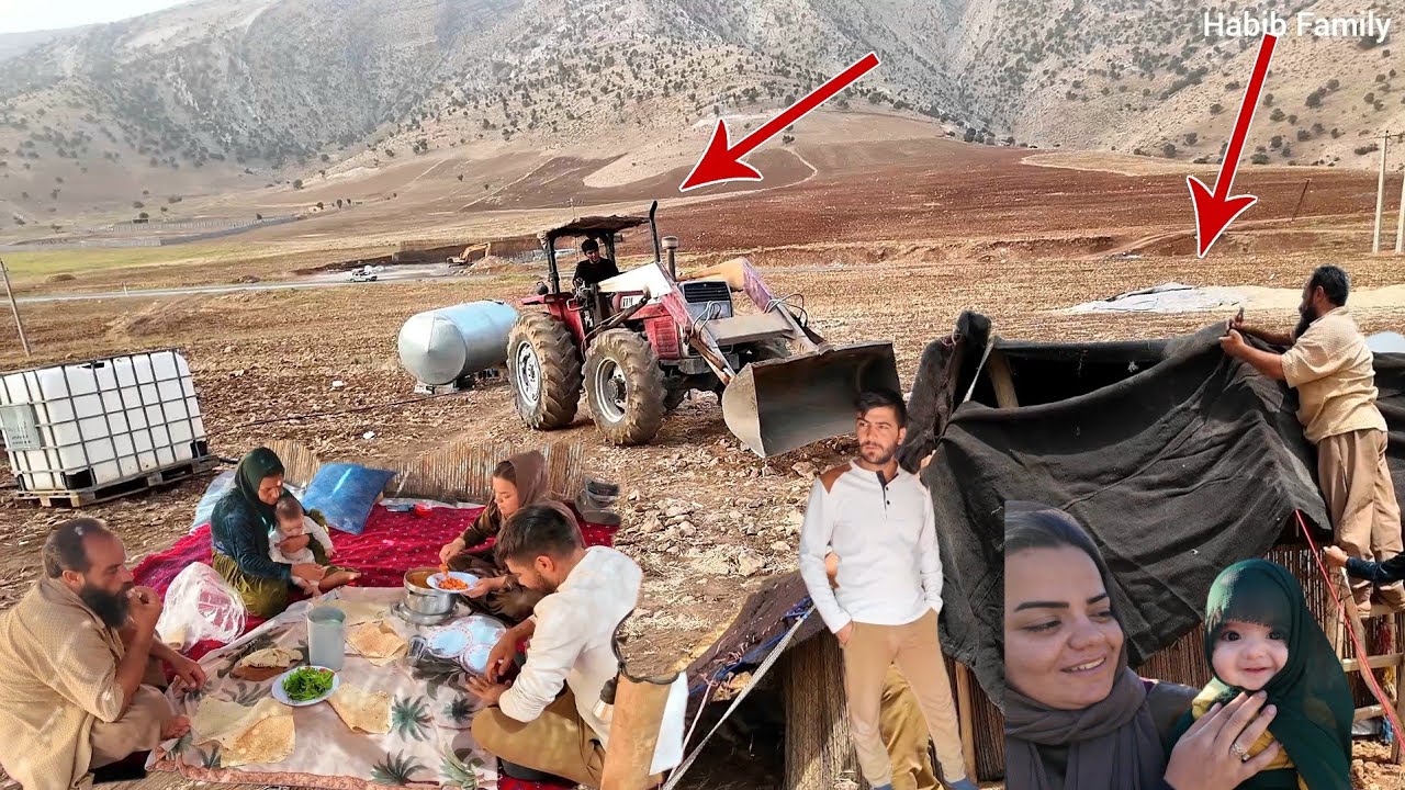 Real Nomadic Life: Habib family teaches local oil preparation from goat's milk