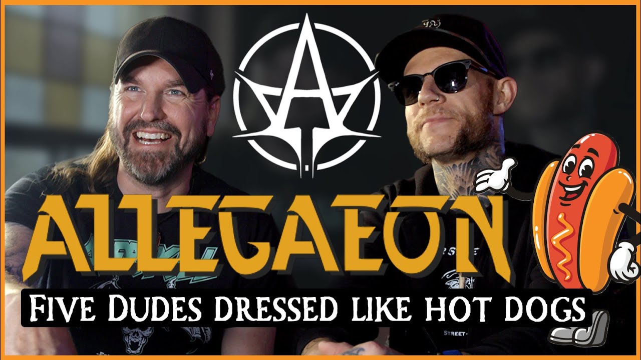 ALLEGAEON - Greg Burgess and Ezra Haynes on the art of Travis Smith, and putting fun in heavy metal!