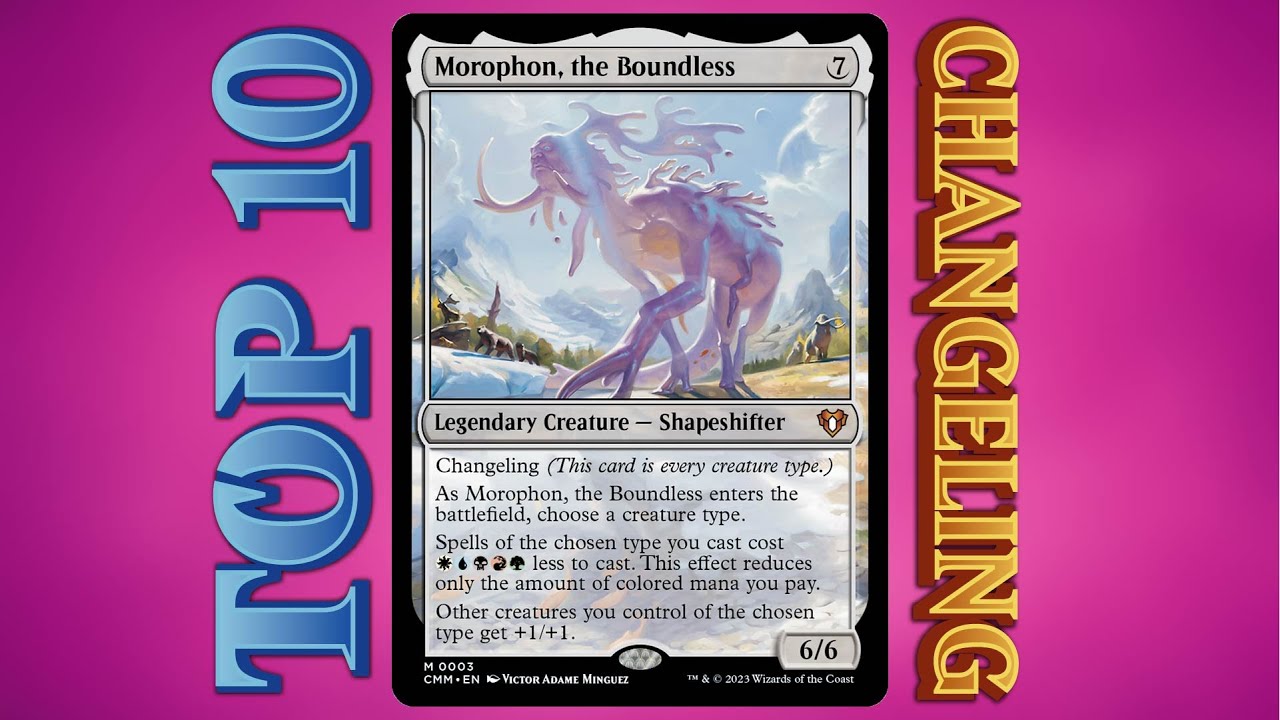 TOP 10 Melhores CHANGELINGS do Magic: The Gathering