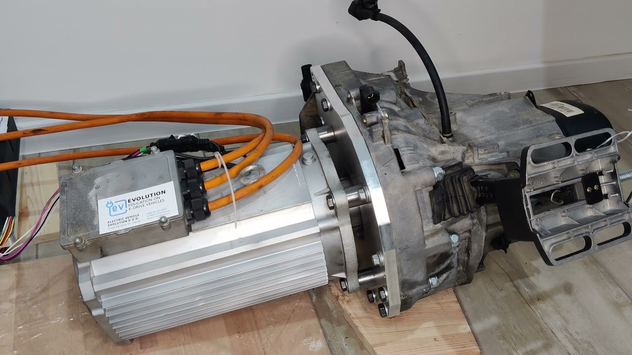 EV Conversion Kit 15/30kW 96V AC - Custom Transmission Coupler TESTING