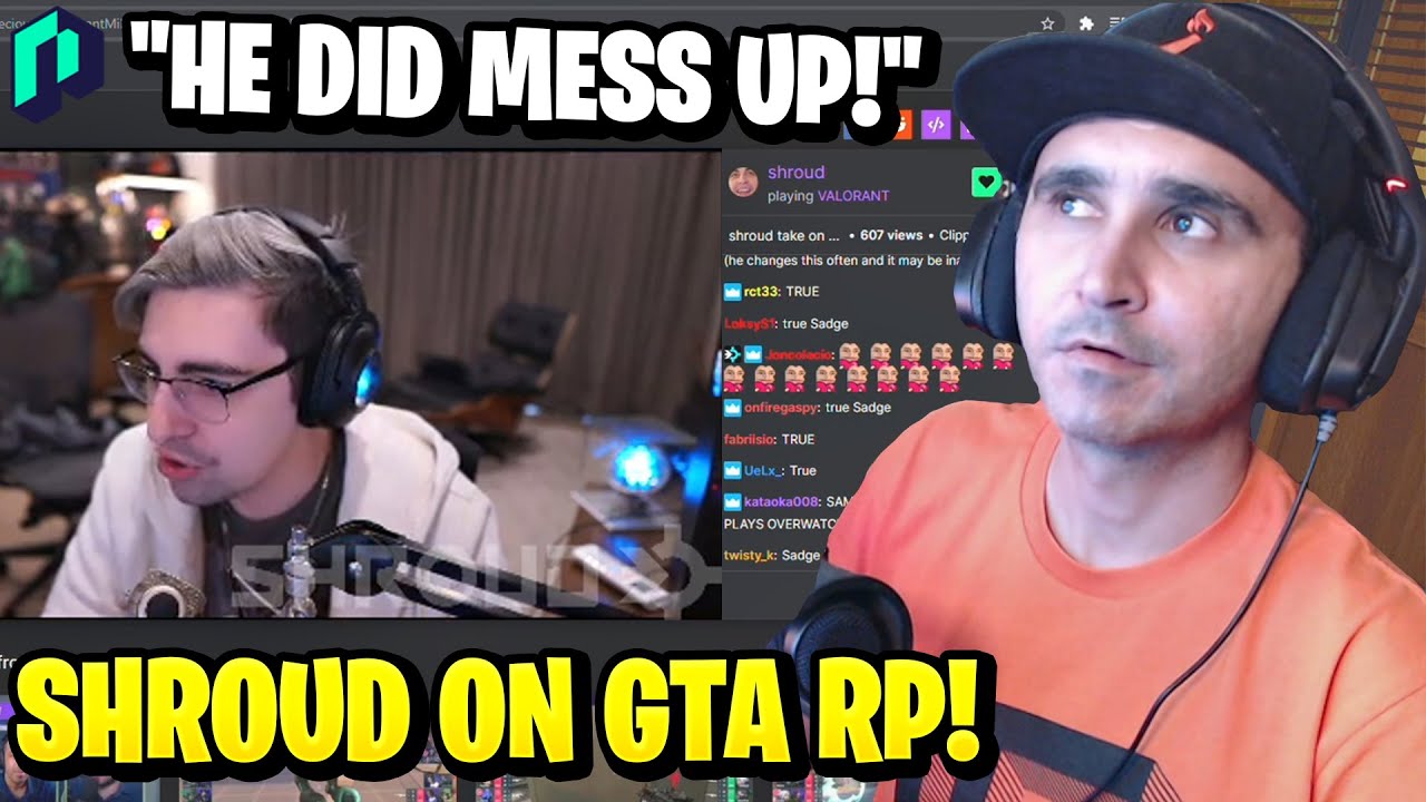 Summit1g Reacts to Shroud's Take on xQc Ban & GTA RP Clips! | GTA 5 NoPixel RP