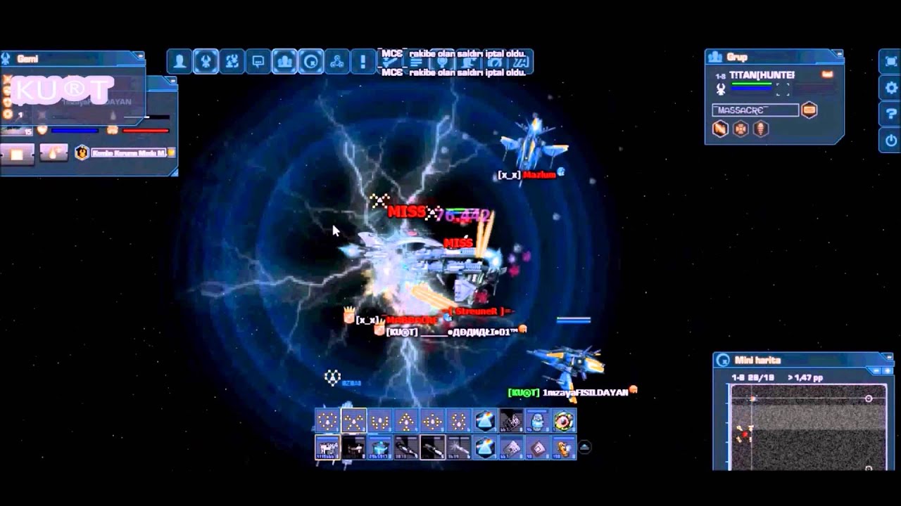 Darkorbit Tr1 Adanalı Vs Scouts part 2