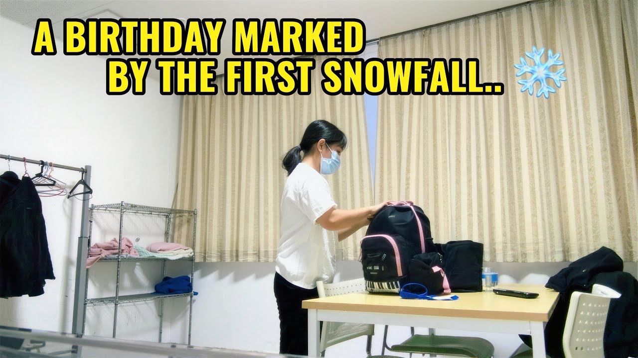 Unexpected Snowfall on Birthday Celebration | Moms Preparing Food in the Philippines | JAPAN VLOG