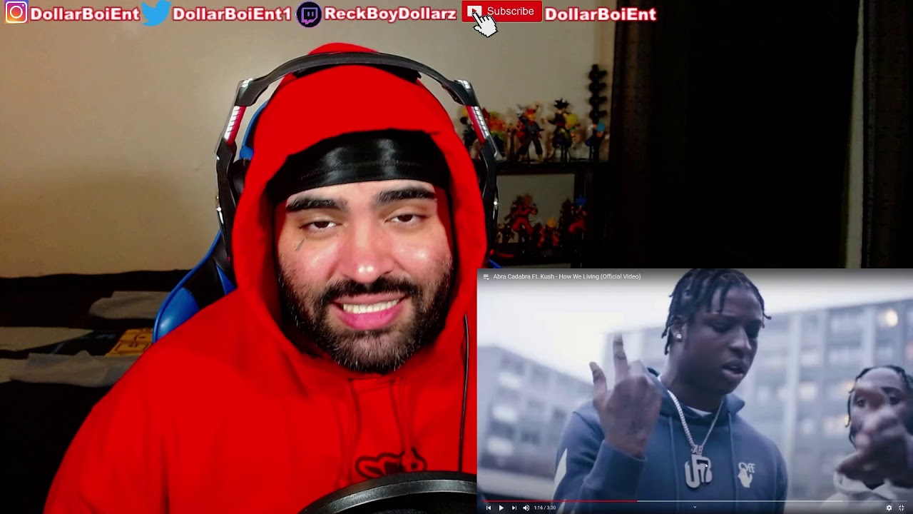 Abra Cadabra Ft. Kush - How We Living (Official Music Video) American Reaction