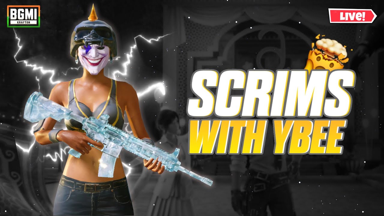 REGULAR STREAMER IS BACK🛑|BGMI SCRIMS LIVE🔥|