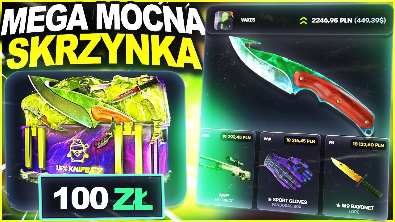 MOCNA SKRZYNKA za 100ZŁ!!!! 😱🔥 CASEDROP