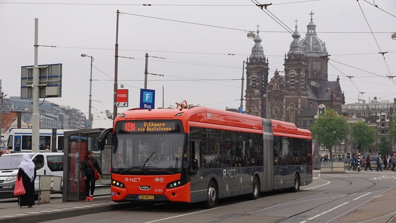 Connexxion introduceert elektrische bussen in Amsterdam