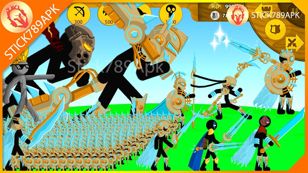 THE STRONGEST VOLTAIC GRIFFON, WRATHNAR, XIPHOS VS FINAL BOSS | Stick War Legacy Mod | Stick789Apk