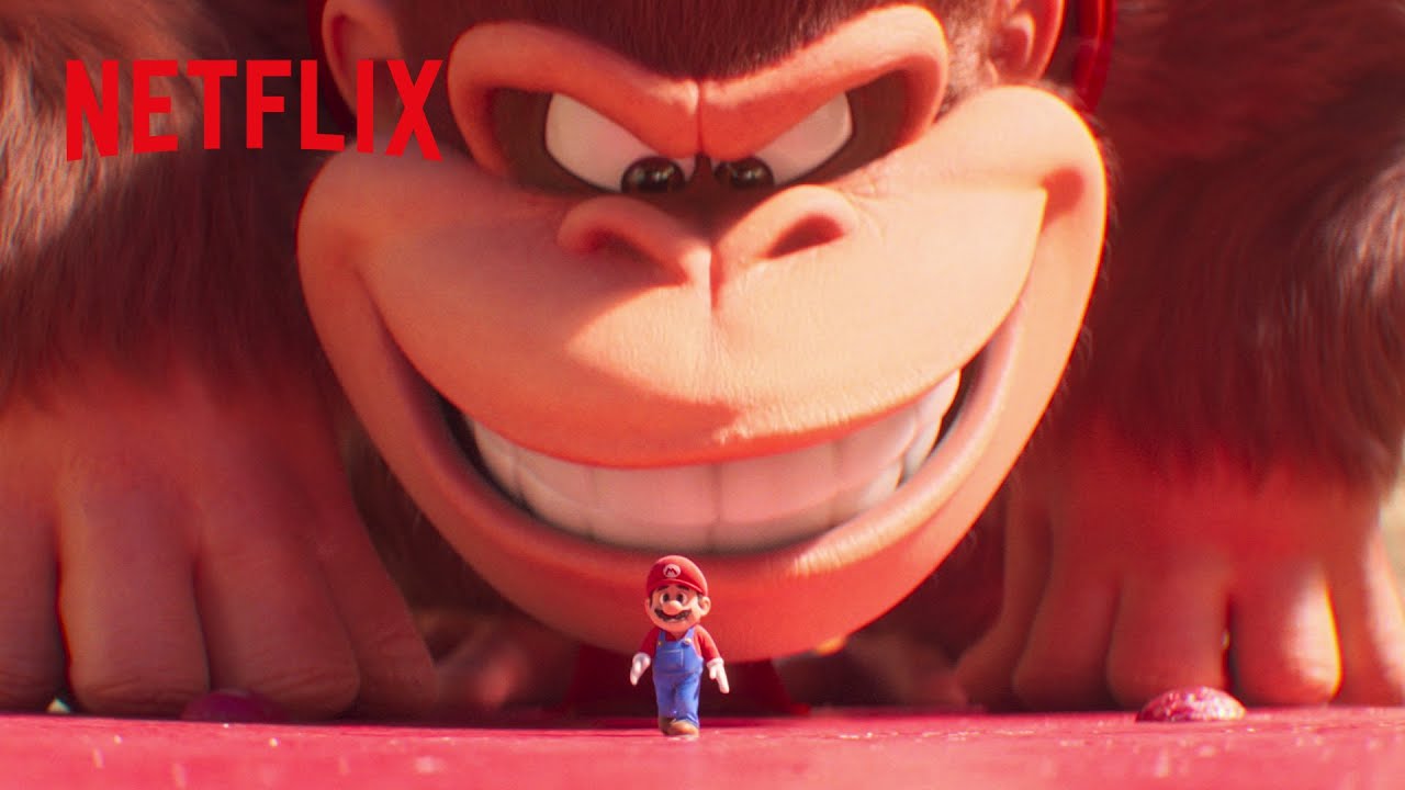🍄マリオ vs ドンキーコング🦍 | ザ・スーパーマリオブラザーズ・ムービー | Netflix Japan