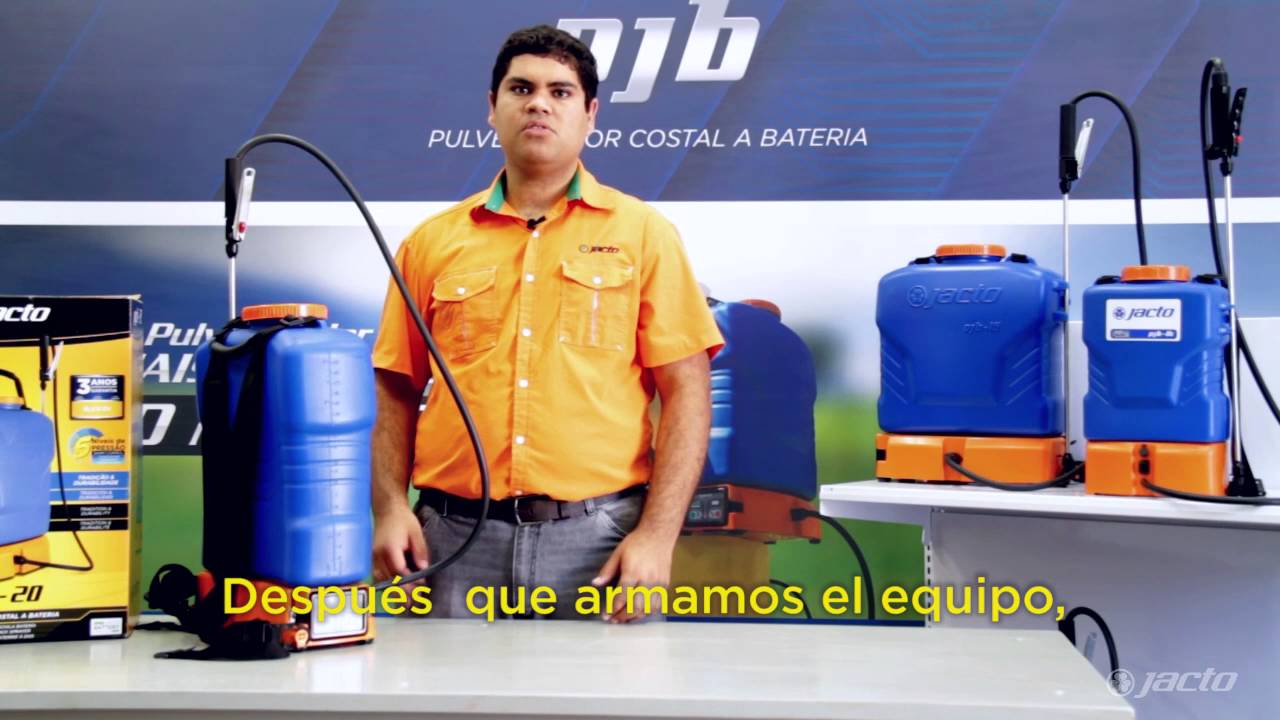 Jacto PJB - Pulverizador mochila batería