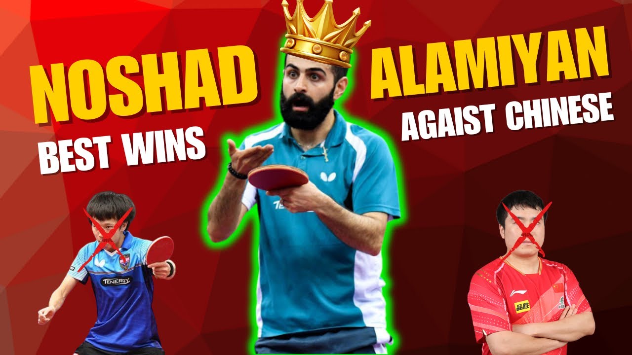 Noshad alamiyan BEST WINS AGAINST CHINESE PLAYERS COMPILATION