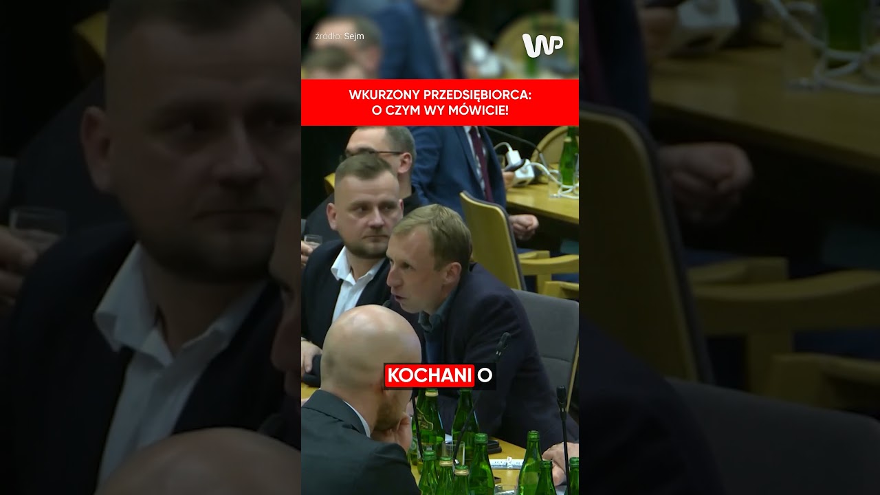 Wściekły przedsiębiorca: O czym wy mówicie?!