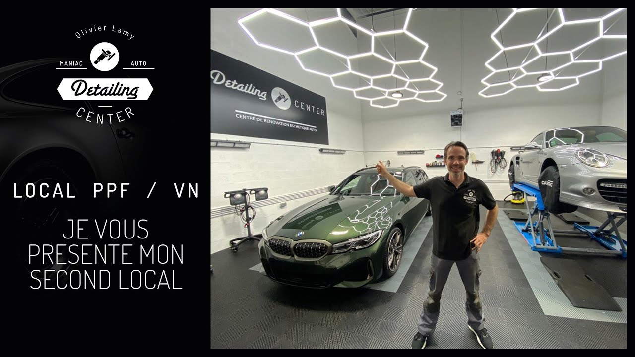 Présentation de mon second local Detailing pour le PPF / VN 😎