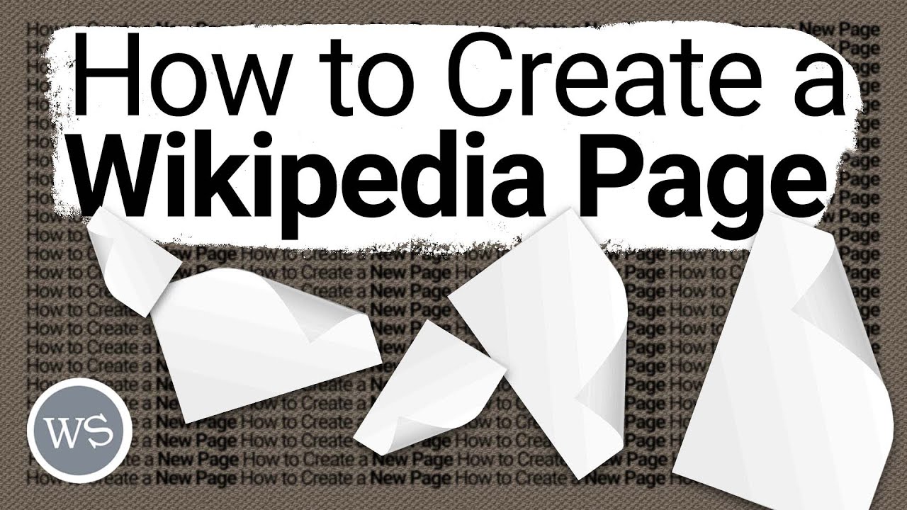 How to Create a New Wikipedia Page | Tutorial