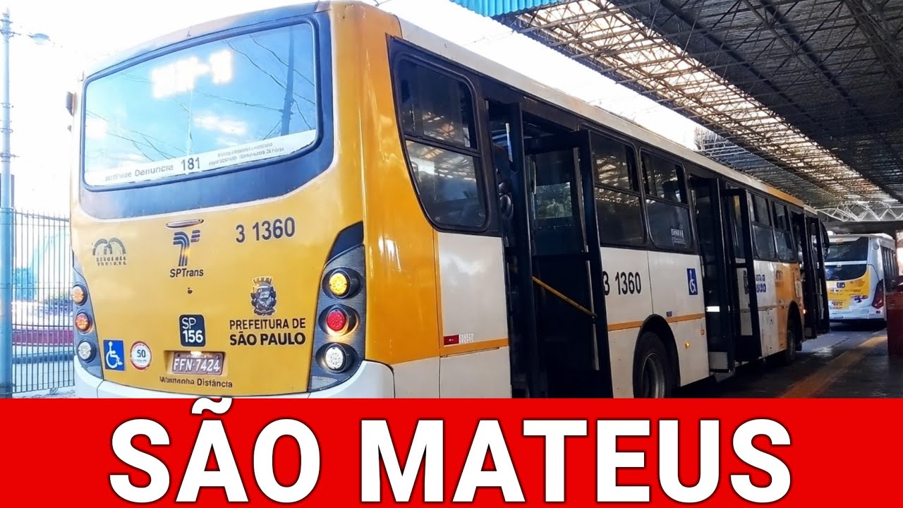 Explorando Terminais #6 - Terminal São Matheus Movimentação de Ônibus