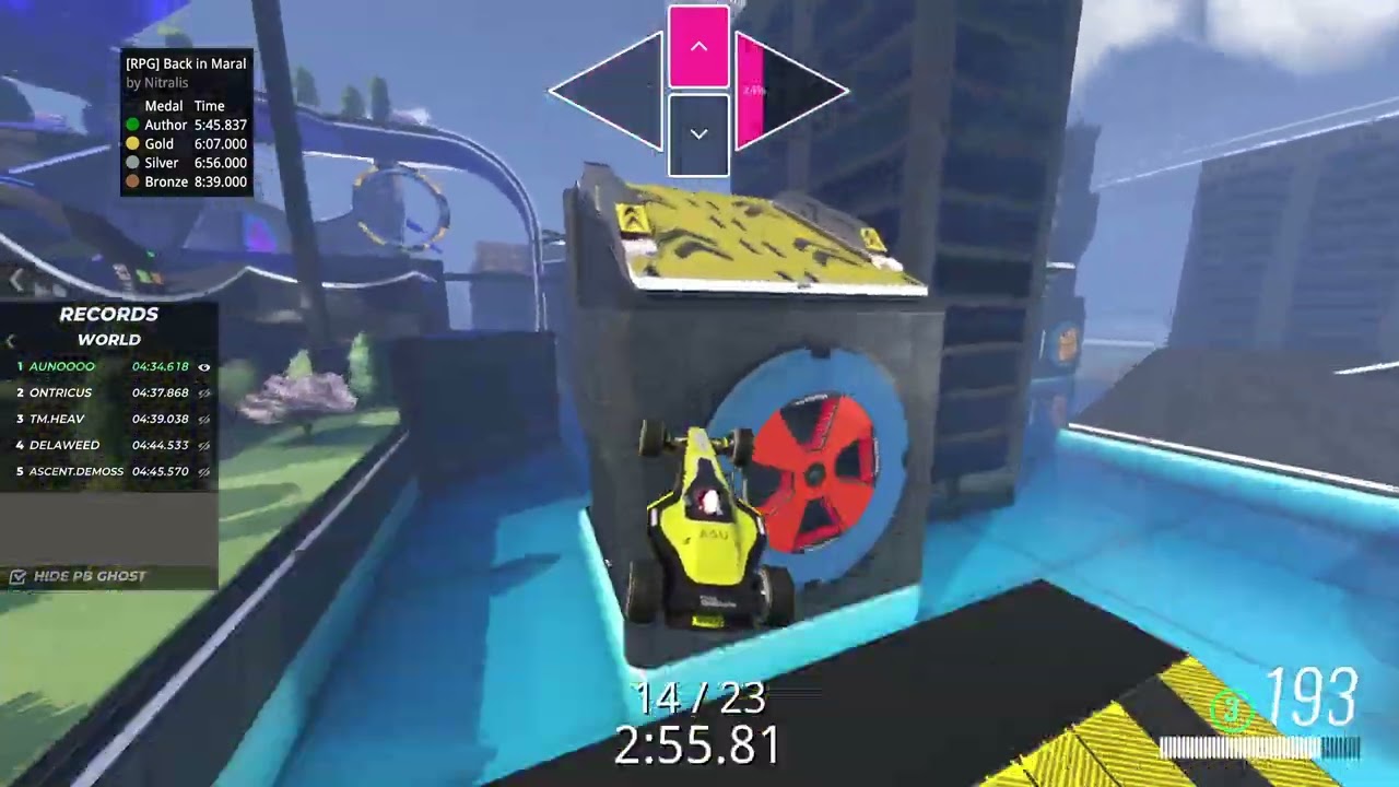 [RPG] Back in Maral By Nitralis | Trackmania | Easy RPG beginner | Map Discovery | WR