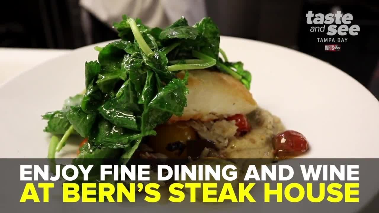 Wine and dine at Bern's Steak House