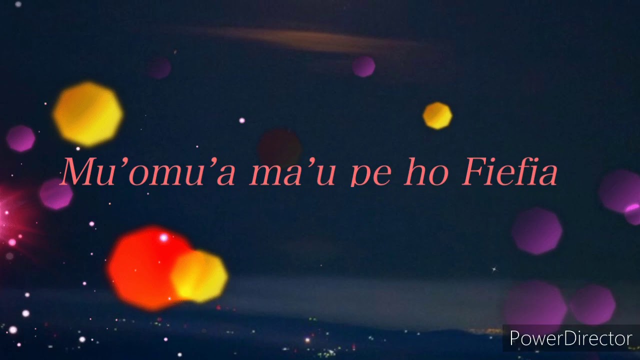 Mu’omu’a ma’u pe ho fiefia - Jboi