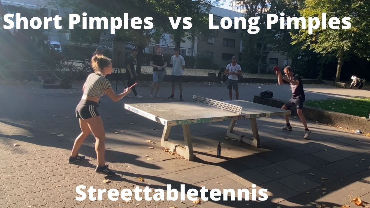 TT-Defender Markus Grothe vs PingPongLover Katharina Michajlova - Streettabletennis Cologne 🏓