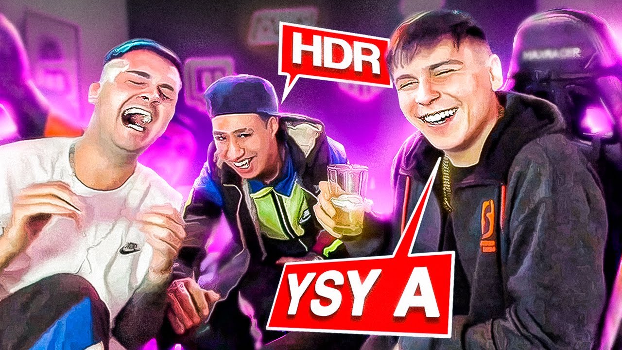 A que EDAD EMPEZASTE a RAPEAR ? 🧑🏻‍🎤 FT. YSY a HDR
