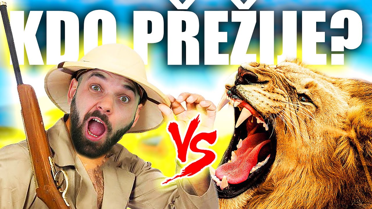 LOVÍME KRÁLE ZVÍŘAT! 🦁 w/@mateshraje