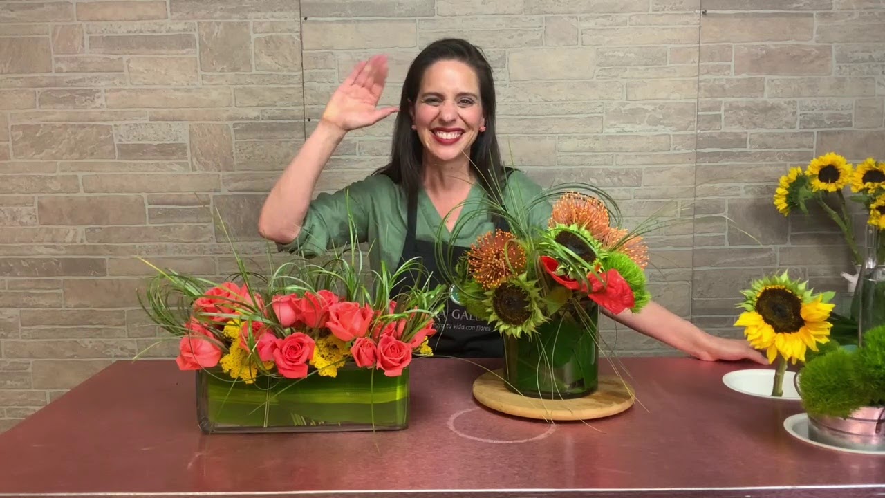Diseño Floral Moderno y Fresco En Vivo con Ana Galena