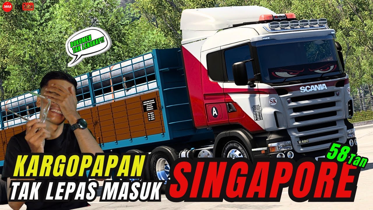 NAK PERGI SINGAPORE , TETAPI DOKUMEN TAK LENGKAP ! TERSIDAI KITA  ❗❗ LOAD 'STEEL BILLET' 58TAN  ! ❗❗