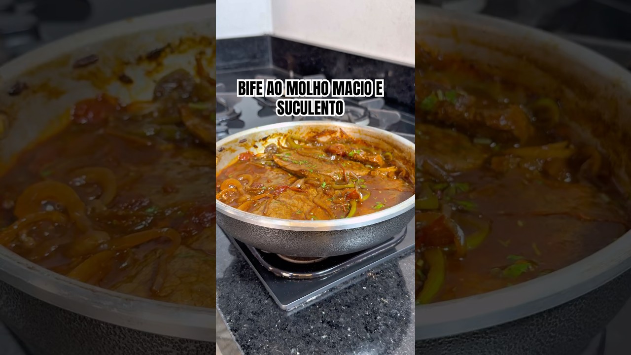 BIFE AO MOLHO MACIO E SUCULENTO #bifeaomolho