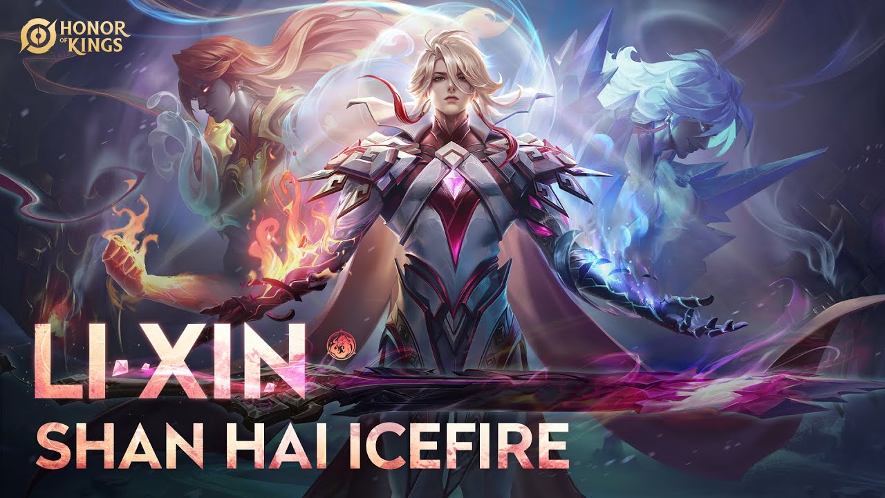 Shan Hai Icefire Li Xin | Skin Showcase | Honor of Kings