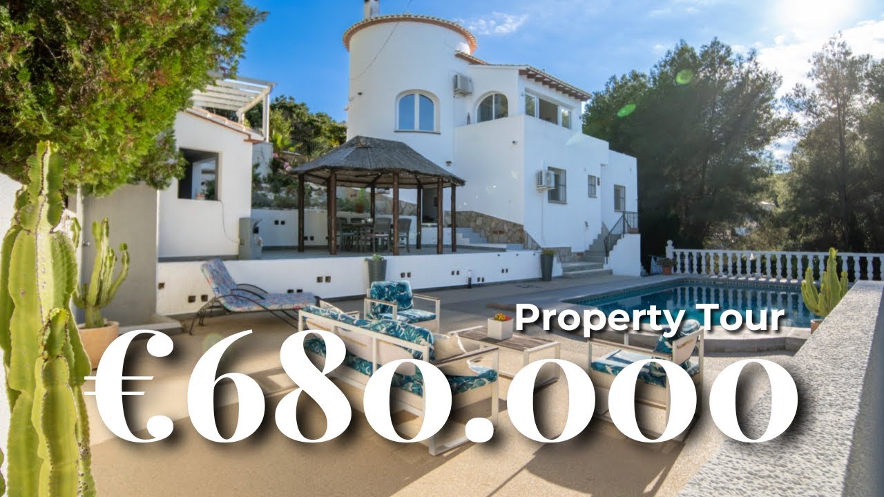 Touring A Stylish 4-Bed Villa in Javea, Costa Blanca - Spain