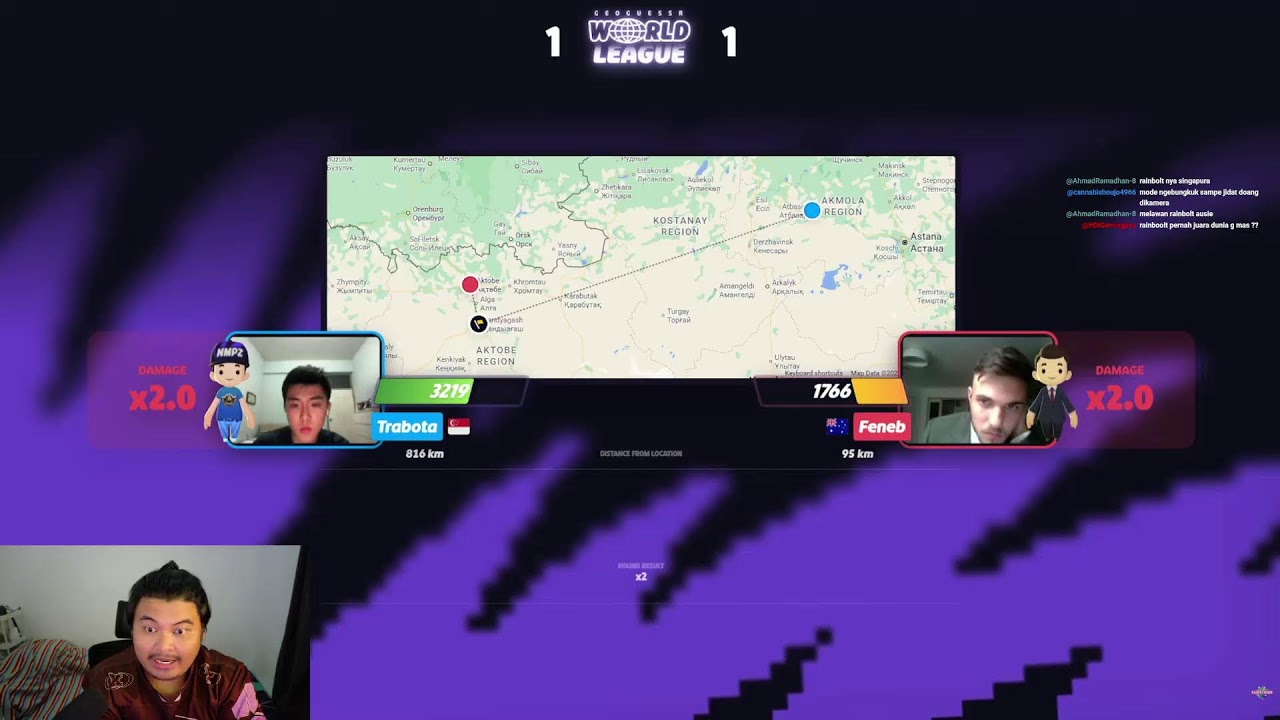 TURNAMEN GEOGUESSR DUNIA !!! APAC REGION