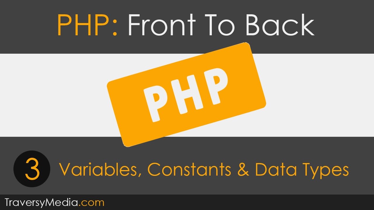 PHP от начала до конца [Часть 3] &mdash; Переменные, константы и типы данных