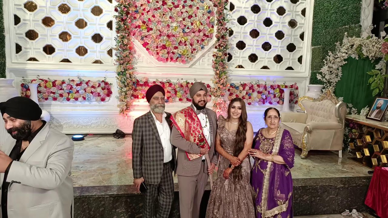 Gurpreet Singh ❤️ Balmeet Kaur  Sagan & Cocktail Ceremony