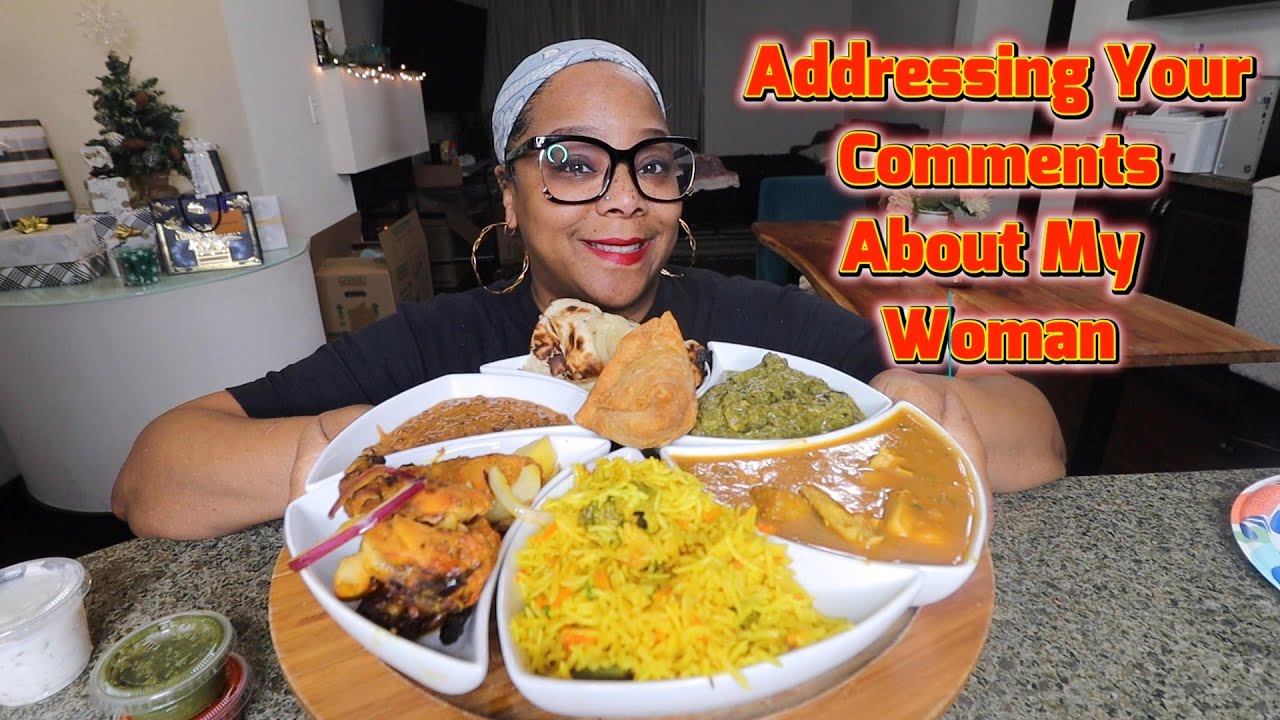 RESPONDING TO YOU CLOWNS. INDIAN FOOD MUKBANG