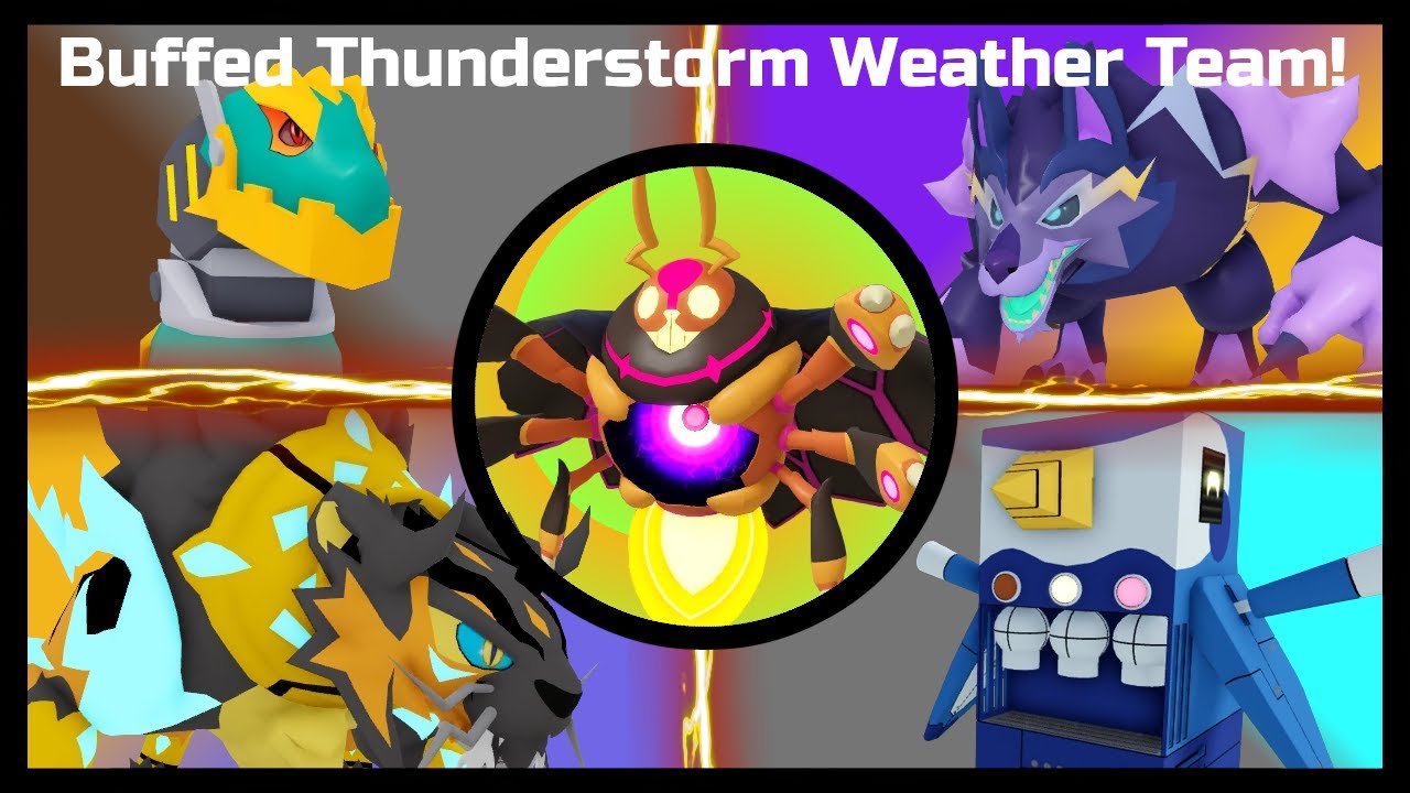 My new Thunderstorm Team is absolutely INSANE! - Loomian Legacy Ranked PvP